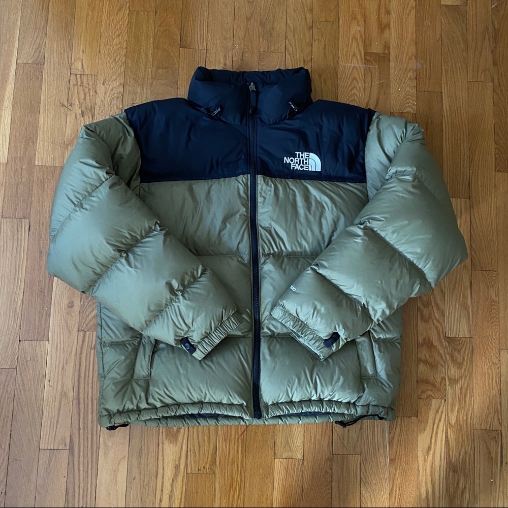 ❌SOLD❌Rare North Face Avocado Nuptse Down Jacket